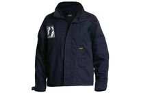 Veste de travail Industrie haut de gamme Polyester recyclé, bleu marine