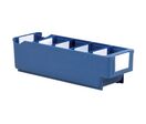 Schoeller Allibert - Bac-tiroirs Polypropylène Bleu 1.5 L - 300x94x80mm - Robuste et Recyclable
