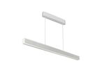 Suspension Linéaire LED 40W CCT Éclairage Haut et Bas Blanc 120cm