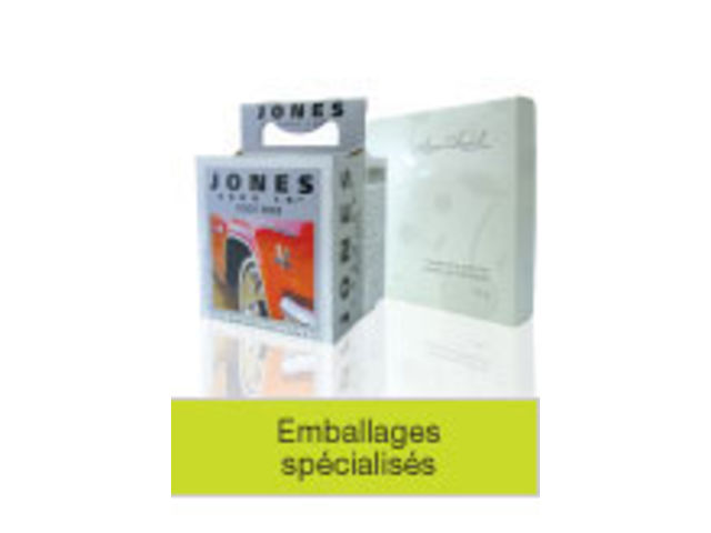 Boites pliantes: Emballages spécialisés