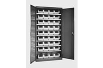Armoire grande capacité avec 36 bacs Ecogreen gris 9.4 litres