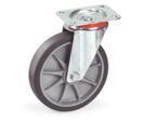 Roue pivotante TPE 200 x 40 mm | 71604