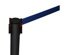 Poteau Guidage NOIR + Sangle 290 cm BLEU Budget