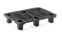 Palette plastique emboîtable 6 pieds | EMB68N/PP/6P
