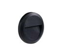 Balise LED Saillie Ronde 2W 220V 55° Noir IP65 pour Escalier - Blanc Neutre 4000K - 5500K