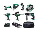 PACK HITACHI KTL718S 7 OUTILS 18V 3 X 4.0AH