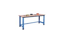 Établi avec plateau stratifié et pieds fixes - Longueur plateau : 1 200 mm - MANUEST