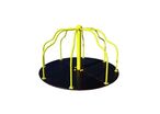 Tourniquet Grande Roue Noria en acier - 8 enfants