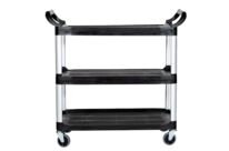 Chariot de service 3 plateaux en polypropylène