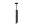 Suspension Luminaire Biseautée GU10 IP20 50cm - Noir