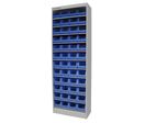 Armoire ouverte avec 48 bacs MW Tools DEBK48