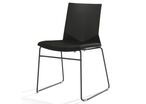 Chaise de bureau avec galette pieds luge