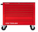 Servante d'atelier 7 tiroirs rouge extra large 1055 mm avec verrouillage intégré dans la poignée grandes roues ø160 mm MW Tools GW307RX
