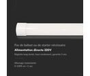 Réglette LED 150cm 38W Haut Rendement 155lm/W Garantie 5 ans - Blanc Neutre 4000K - 5500K