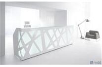 Banque d&amp;#039;accueil Zig-Zag