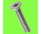 Vis à Métaux : Tête Fraisée - Tête Fraisée Torx TFX - Inox A2 DIN 965