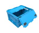 Bac pliable avec couvercle à charnières - Falter 4322 V1 DL bleu