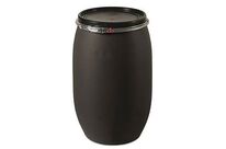 Fût Recyclé PEHD Noir - 120L - 100% Recyclé et Recyclable - Homologué UN