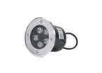 Spot Extérieur Encastrable LED Sol 5W IP65 80° Ø130 - Blanc Neutre 4000K - 5500K