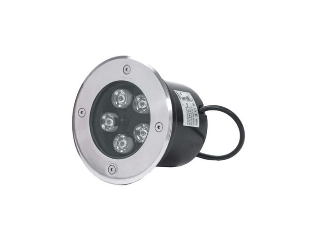Spot Extérieur Encastrable LED Sol 5W IP65 80° Ø130 - Blanc Neutre 4000K - 5500K