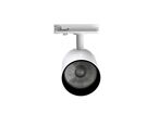 Spot LED sur Rail Blanc Monophasé 24W 36° TRIAC Dimmable - Blanc Chaud 2300K - 3500K