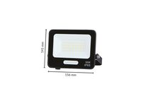 Projecteur LED SMD 30W IP65 2700lm Noir - Câble 15cm