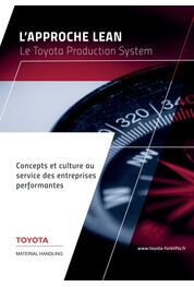 Catalogue Livres blancs : L'approche Lean, Le Toyota Production system par Toyota Material Handling