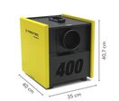 Déshydrateur portable à adsorption électrique à deux circuits d'air TTR 400 D -