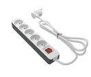Alimentation de 5 équipements électriques | Bloc multiprise 5 prises Type E 16 A RS PRO