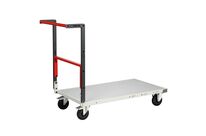 Chariot à dossier repliable 250 à 400 kg - Plateau mélaminé ou médium