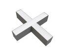 Connecteur 15W pour Luminaire Suspendu Interconnectable en X - Gris