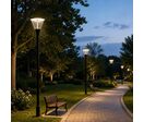 Lampadaire Public LED 60W 150lm/W IP66 Noir - Blanc Neutre 4000K - 5500K