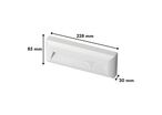 Balise LED Saillie CCT Étanche 5W BLANCHE