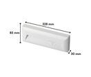 Balise LED Saillie CCT Étanche 5W BLANCHE