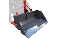 Benne de transport basculante hydraulique 140 cm - 500 kg - Pour tracteur - Attelage 3 points Torros TAGBH140