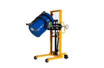 Gerbeur retourneur de fût plastique et métallique encadrant