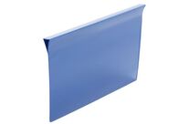 Manutan Expert - Porte-étiquette pour palette A4 - 305x230mm Bleu - Résistant et Recyclable - 10 ans Garantie