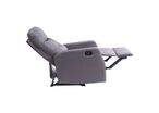 Identités - Fauteuil de relaxation Mercato Gris - Ergonomique, 140 kg max, 2 ans garantie
