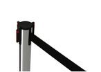 Poteau Guidage CHROME + Sangle 290 cm NOIR Budget