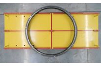 Grue bipoutre, pont de levage, crochet et équipements de manutention pour SKF France 