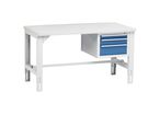 Poste Montage Plateau Stratif Larg 1150 3tir H=6090150mm