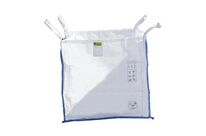 Mondelin - Sac à gravats Big Bag 1500 kg - Polypropylène tissé - Blanc - 100x100 cm
