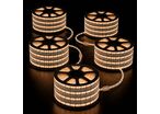 Ruban LED Tunnel 250M 2835 220V AC 9W/m IP65 120 LED/m (5 rubans 50M raccordable +