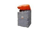 Station LUB CUBE outdoor premium 1 500 litres - Pour diesel, biodiesel, lubrifiant, fioul,