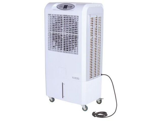 Sovelor - Rafraîchisseur d'air mobile 80 m² - 4000 m³/h - Réservoir 50L - Blanc