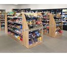 Mobilier pour l'agencement de supérettes, épiceries, magasins de proximité