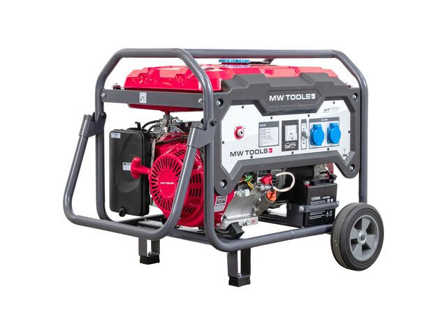 Groupe électrogène essence 5,0kW 230V - démarrage électrique MW Tools BG50E