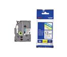 Brother - Ruban d'étiqueteuse TZE-231 - Blanc/Noir 12mm x 8m - Compatible P-Touch