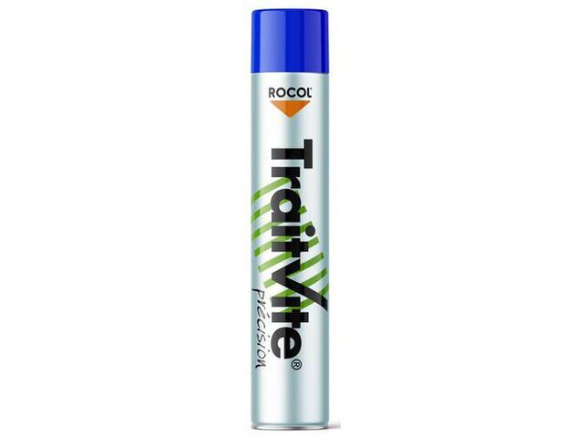 Rocol - Peinture de traçage Traitvite Aérosol Bleu 750ml - Marquage permanent NSF Certifié