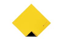 Pig - Plaque d&amp;#039;obturation Drainblocker 91x91cm Jaune - Polypropylène - Barrage antipollution et déviation de fuite